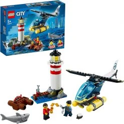 Brick Pops Inc. LEGO City 60274 Police Lighthouse Capture (189 Pieces) Building Kit