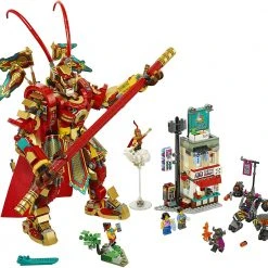 Brick Pops Inc. LEGO Monkie Kid 80012 Monkey King Warrior Mech (1629 Pieces) Building Kit