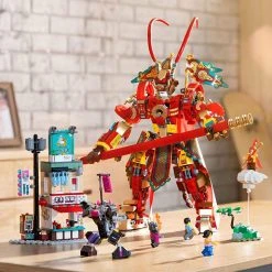 Brick Pops Inc. LEGO Monkie Kid 80012 Monkey King Warrior Mech (1629 Pieces) Building Kit