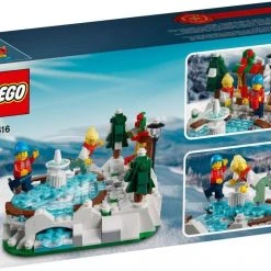 Brick Pops Inc. LEGO ICE Skating 40416 Rink (304 Pieces) Exclusive Building Kit