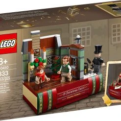 Brick Pops Inc. Lego Holiday 40410 Charles Dickens Tribute A Christmas Carol Exclusive (333 Pieces) Building Kit