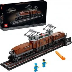 Brick Pops Inc. LEGO 10277 Crocodile Locomotive (1271 Pieces) Building Kit