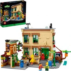 Brick Pops Inc. LEGO Ideas 21324 123 Sesame Street (1367 Pieces) Building Kit New 2021