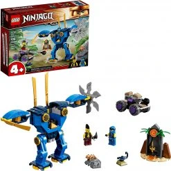 Brick Pops Inc. LEGO NINJAGO 71740 Jay’s Electro Mech (106 Pieces) Building Kit New 2021