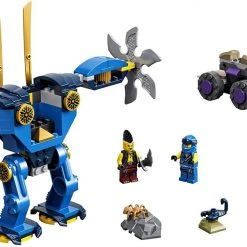 Brick Pops Inc. LEGO NINJAGO 71740 Jay’s Electro Mech (106 Pieces) Building Kit New 2021 12 Brick Pops Inc. LEGO NINJAGO 71740 Jay’s Electro Mech (106 Pieces) Building Kit New 2021