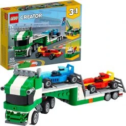 Brick Pops Inc. LEGO Creator 3in1 31113 Race Car Transporter (328 Pieces) Building Kit New 2021