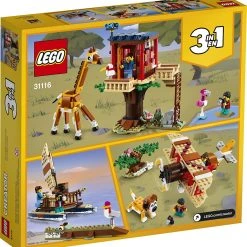 Brick Pops Inc. LEGO Creator 3in1 31116 Safari Wildlife Tree House (397 Pieces) Building Kit New 2021 11 Brick Pops Inc. LEGO Creator 3in1 31116 Safari Wildlife Tree House (397 Pieces) Building Kit New 2021