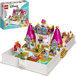Brick Pops Inc. LEGO Disney 43193 Ariel, Belle, Cinderella And Tiana’s Storybook Adventures (130 Pieces) Building Kit New 2021