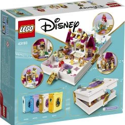 Brick Pops Inc. LEGO Disney 43193 Ariel, Belle, Cinderella And Tiana’s Storybook Adventures (130 Pieces) Building Kit New 2021