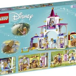 Brick Pops Inc. LEGO Disney 43195 Belle And Rapunzel’s Royal Stables (239 Pieces) Building Kit