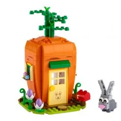 Brick Pops Inc. LEGO Creator 40449 Easter Bunny's Carrot House (601 Pieces) Limited Easter Edition Building Kit