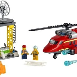 Brick Pops Inc. LEGO City 60281 Fire Rescue Helicopter (212 Pieces) Building Kit New 2021