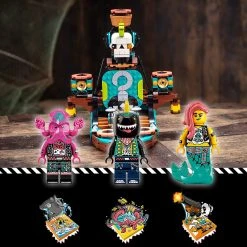 Brick Pops Inc. LEGO VIDIYO 43114 Punk Pirate Ship (615 Pieces) Building Kit New 2021