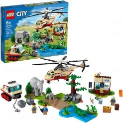 Brick Pops Inc. LEGO City 60302 Wildlife Rescue Operation (525 Pieces) Building Kit New 2021