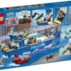 Brick Pops Inc. LEGO City 60277 Police Patrol Boat (276 Pieces) Building Kit New 2021