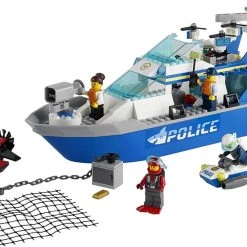 Brick Pops Inc. LEGO City 60277 Police Patrol Boat (276 Pieces) Building Kit New 2021