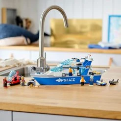 Brick Pops Inc. LEGO City 60277 Police Patrol Boat (276 Pieces) Building Kit New 2021