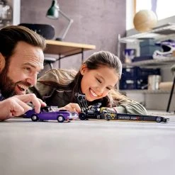 Brick Pops Inc. LEGO Speed Champions 76904 Mopar Dodge SRT Top Fuel Dragster And 1970 Dodge Challenger T/A (627 Pieces) Building Kit New 2021