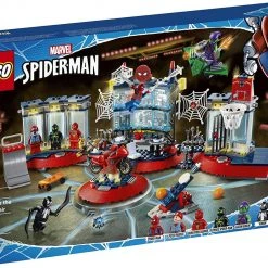 Brick Pops Inc. LEGO Marvel Spider-Man 76175 Attack On The Spider Lair (466 Pieces) Building Kit New 2021
