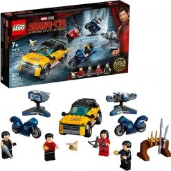 Brick Pops Inc. LEGO Marvel Shang-Chi 76176 Escape From The Ten Rings (321 Pieces) Building Kit
