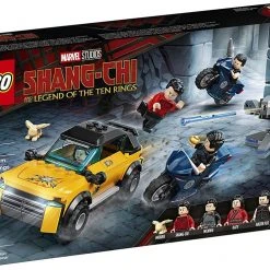 Brick Pops Inc. LEGO Marvel Shang-Chi 76176 Escape From The Ten Rings (321 Pieces) Building Kit