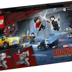 Brick Pops Inc. LEGO Marvel Shang-Chi 76176 Escape From The Ten Rings (321 Pieces) Building Kit