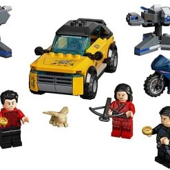 Brick Pops Inc. LEGO Marvel Shang-Chi 76176 Escape From The Ten Rings (321 Pieces) Building Kit