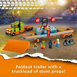 Brick Pops Inc. LEGO City 60294 Stunt Show Truck (420 Pieces) Building Kit