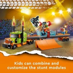 Brick Pops Inc. LEGO City 60294 Stunt Show Truck (420 Pieces) Building Kit