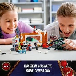 Brick Pops Inc. LEGO Marvel Spider-Man 76185 Spider-Man At The Sanctum Workshop (355 Pieces) Building Kit