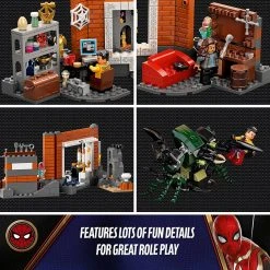 Brick Pops Inc. LEGO Marvel Spider-Man 76185 Spider-Man At The Sanctum Workshop (355 Pieces) Building Kit