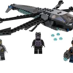 Brick Pops Inc. LEGO Marvel 76186 Black Panther Dragon Flyer (202 Pieces) Building Kit New 2021 10 Brick Pops Inc. LEGO Marvel 76186 Black Panther Dragon Flyer (202 Pieces) Building Kit New 2021