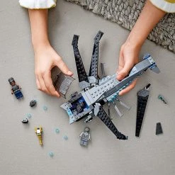 Brick Pops Inc. LEGO Marvel 76186 Black Panther Dragon Flyer (202 Pieces) Building Kit New 2021 12 Brick Pops Inc. LEGO Marvel 76186 Black Panther Dragon Flyer (202 Pieces) Building Kit New 2021