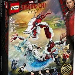 Brick Pops Inc. LEGO Marvel Shang-Chi 76177 Battle At The Ancient Village (400 Pieces) Building Kit