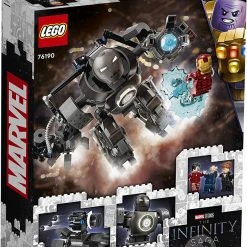 Brick Pops Inc. LEGO Marvel 76190 Iron Man Iron Monger Mayhem (479 Pieces) Collectible Building Kit New 2021