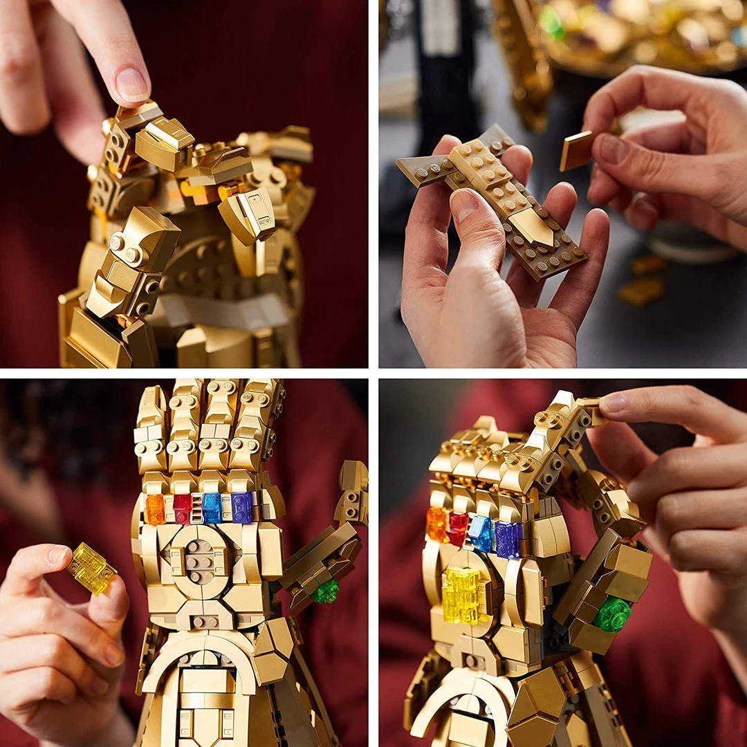 Brick Pops Inc. LEGO Marvel 76191 Infinity Gauntlet (590 Pieces) Collectible Building Kit 6 Brick Pops Inc. LEGO Marvel 76191 Infinity Gauntlet (590 Pieces) Collectible Building Kit