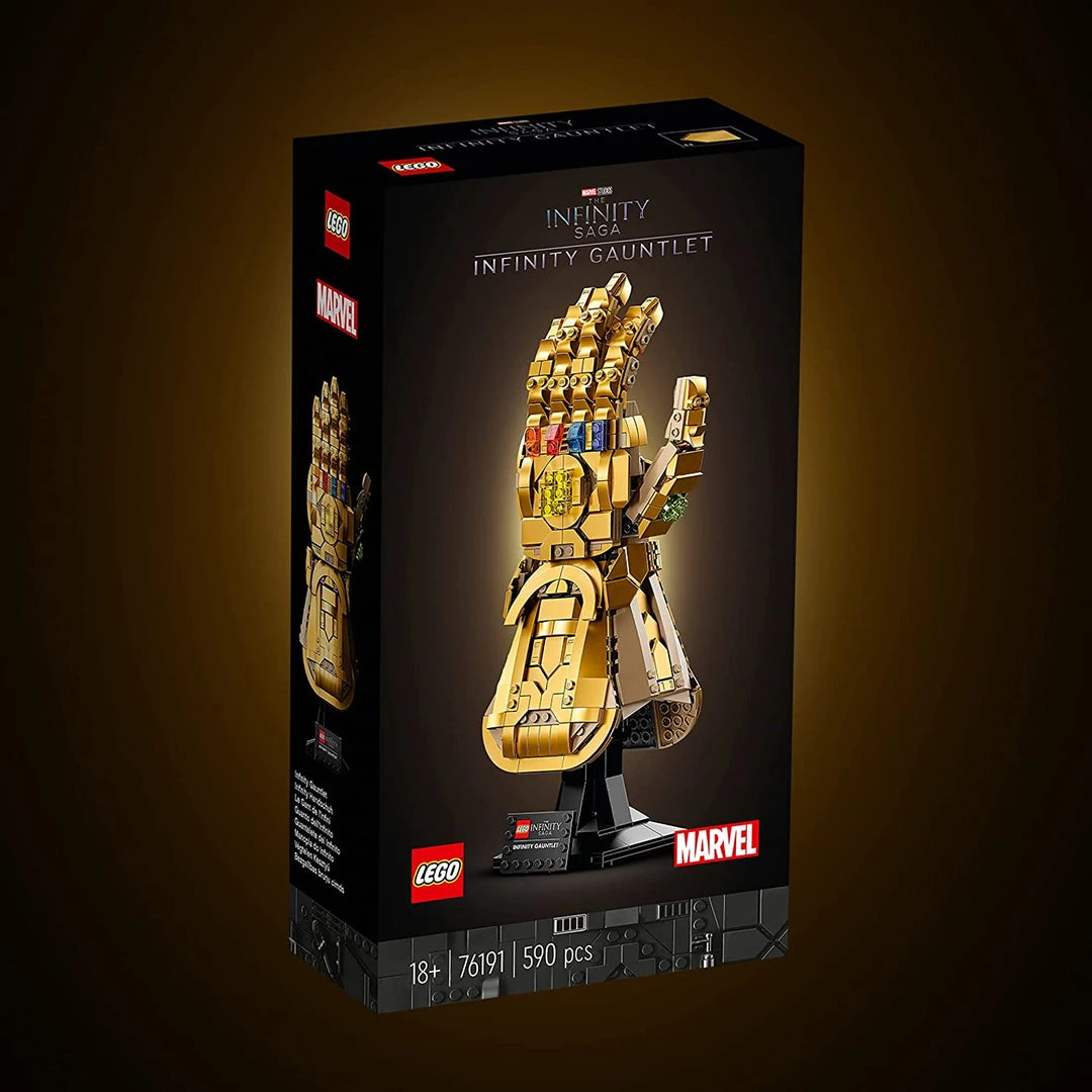 Brick Pops Inc. LEGO Marvel 76191 Infinity Gauntlet (590 Pieces) Collectible Building Kit 8 Brick Pops Inc. LEGO Marvel 76191 Infinity Gauntlet (590 Pieces) Collectible Building Kit