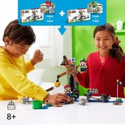 Brick Pops Inc. LEGO Super Mario 71390 Reznor Knockdown (862 Pieces) Collectible Building Kit New 2021