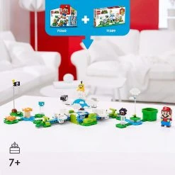 Brick Pops Inc. LEGO Super Mario 71389 Lakitu Sky World (484 Pieces) Collectible Building Kit New 2021