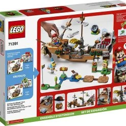 Brick Pops Inc. LEGO Super Mario 71391 Bowser’s Airship (1152 Pieces) Building Kit New 2021