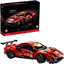 Brick Pops Inc. LEGO Technic 42125 Ferrari 488 GTE (1677 Pieces) Building Kit New 2021