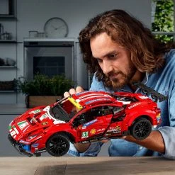 Brick Pops Inc. LEGO Technic 42125 Ferrari 488 GTE (1677 Pieces) Building Kit New 2021