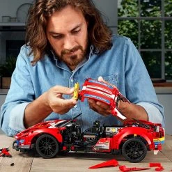 Brick Pops Inc. LEGO Technic 42125 Ferrari 488 GTE (1677 Pieces) Building Kit New 2021