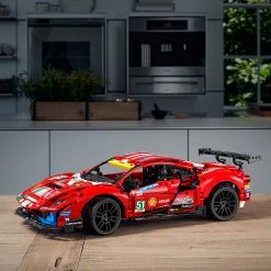 Brick Pops Inc. LEGO Technic 42125 Ferrari 488 GTE (1677 Pieces) Building Kit New 2021