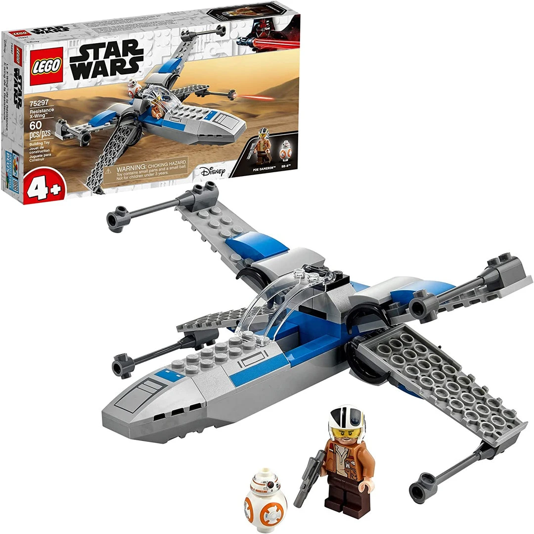 Brick Pops Inc. LEGO Star Wars 75297 Resistance X-Wing (60 Pieces) Building Kit New 2021 3 Brick Pops Inc. LEGO Star Wars 75297 Resistance X-Wing (60 Pieces) Building Kit New 2021