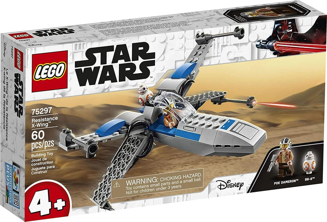 Brick Pops Inc. LEGO Star Wars 75297 Resistance X-Wing (60 Pieces) Building Kit New 2021 4 Brick Pops Inc. LEGO Star Wars 75297 Resistance X-Wing (60 Pieces) Building Kit New 2021