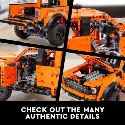 Brick Pops Inc. LEGO Technic 42126 Ford F-150 Raptor (1379 Pieces) Building Kit New 2021 10 Brick Pops Inc. LEGO Technic 42126 Ford F-150 Raptor (1379 Pieces) Building Kit New 2021