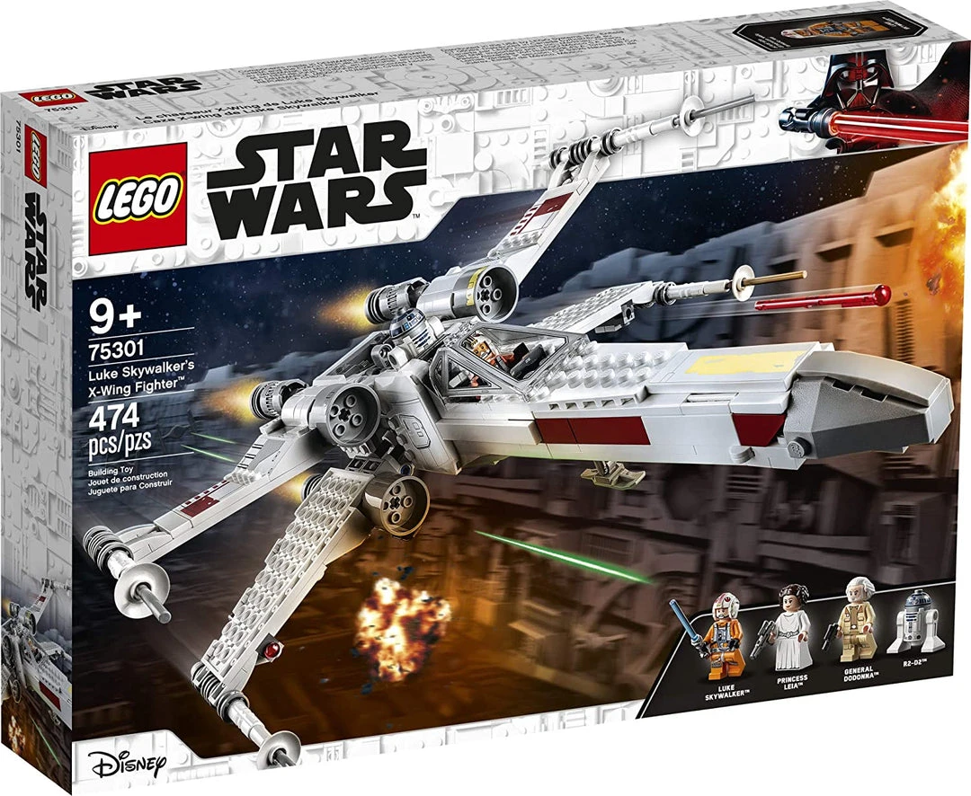 Brick Pops Inc. LEGO Star Wars 75301 Luke Skywalker’s X-Wing Fighter (474 Pieces) Building Kit New 2021 4 Brick Pops Inc. LEGO Star Wars 75301 Luke Skywalker’s X-Wing Fighter (474 Pieces) Building Kit New 2021