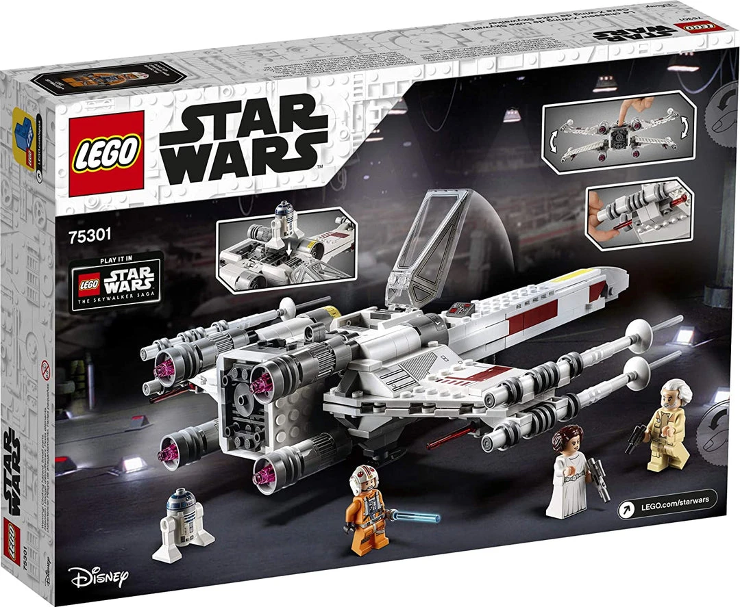 Brick Pops Inc. LEGO Star Wars 75301 Luke Skywalker’s X-Wing Fighter (474 Pieces) Building Kit New 2021 5 Brick Pops Inc. LEGO Star Wars 75301 Luke Skywalker’s X-Wing Fighter (474 Pieces) Building Kit New 2021