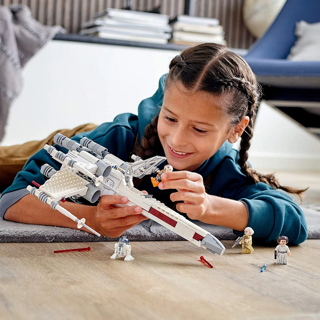 Brick Pops Inc. LEGO Star Wars 75301 Luke Skywalker’s X-Wing Fighter (474 Pieces) Building Kit New 2021 7 Brick Pops Inc. LEGO Star Wars 75301 Luke Skywalker’s X-Wing Fighter (474 Pieces) Building Kit New 2021